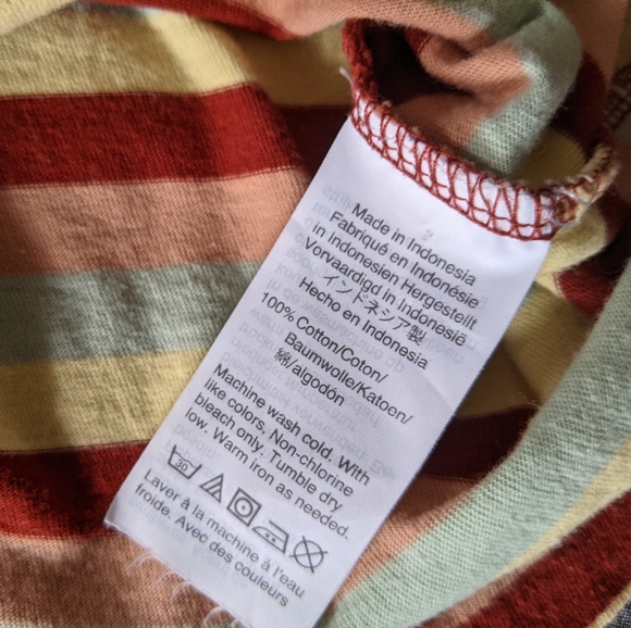 ✨ 2/$30 Madewell Northside Vintage Tee in Broadway Stripe - Picture 4 of 4